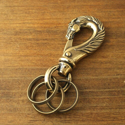 Peanuts\u0026Co. HORSE KEY HOOK L/Brass