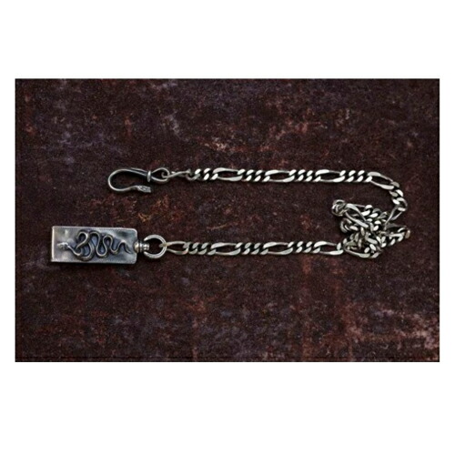 Peanuts\u0026Co. SNAKE CLIP TYPE WALLETCHAIN SILVER