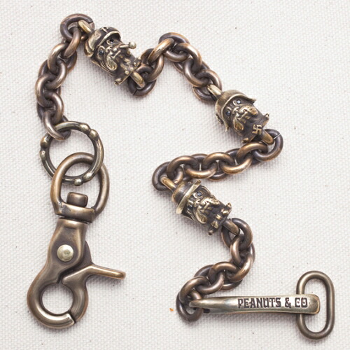 Peanuts&Co. BULL WALLET CHAIN/Brass|C-G