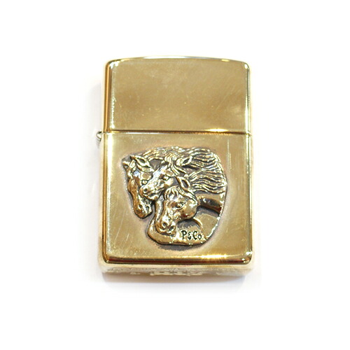 Peanuts&Co. PHARAOHS HORSES ZIPPO/Brass