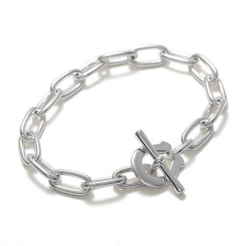SYMPATHY OF SOUL Thick Horseshoe Toggle Bracelet - Long Link|C-G