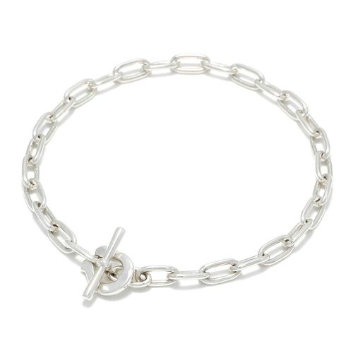 SYMPATHY OF SOUL Thin Horseshoe Toggle Bracelet - Long Link|C-G