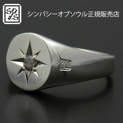 楽天市場】SYMPATHY OF SOUL Oval Signature Ring - Silver w/Ash