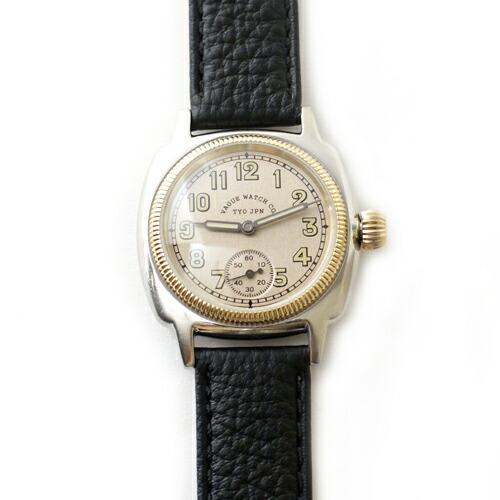 VAGUE WATCH Co.・COUSSIN EARLY Men\u0027s・なめし革三尺帯ＣＧカスタム