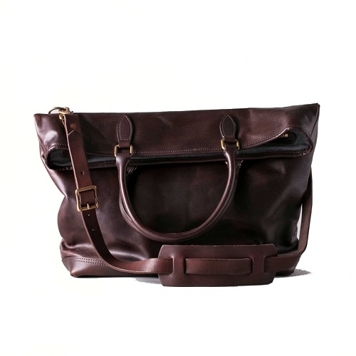 ポイント5倍！vasco LEATHER NELSON BROWN 2WAY BAG 木村 バッグ