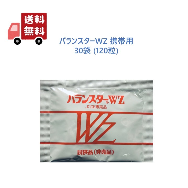 バランスターWZ 120粒（4粒x30袋） 日本クリニック 白パッケージ