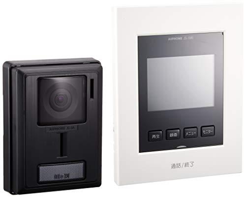 アイホン インターホン ドアホン テレビドアホン カメラ付き玄関子機 モニター付き親機 わかりやすい画面表示 カメラレンズ調整可能 JS-12E|Chack0605