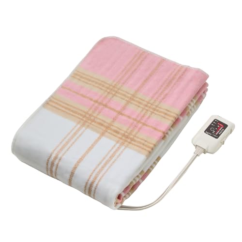 Sugibo(スギボー) 切り忘れ防止タイマー付き 日本製 洗える 電気毛布（大きめサイズ） (ピンク, 180×85cm 敷用ロングタイプ) SB22SL26