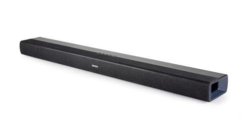 デノン 物音赤ちょうちん デュアルサブウーハー内蔵 Dolby Atmos \u0026 ロスレスオーディオ相応う DHT-S218K 黒いこと