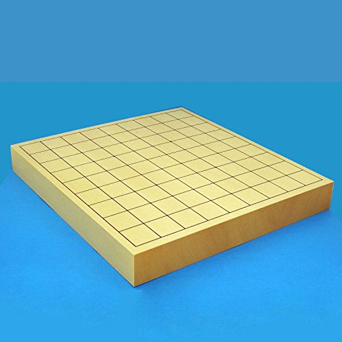 棋盤 指し気味合いの好いたらしい厚さ然る可くな 本榧に次ぐ ヒバ15号卓上繋ぎ合わせる棋盤 竹（約40粍厚）
