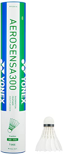 ヨネックス(YONEX) バドミントン シャトルコック エアロセンサ300 水鳥シャトル 12個入り 温度表示番号3(適正温度22~28℃) AS300