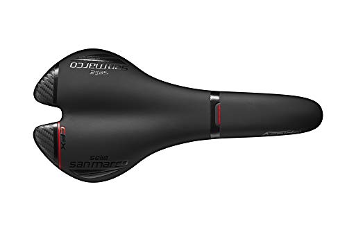 セラ サンマルコ(selle sanmarco) 銀輪 読み込む 自動自転車 山岳 MTB サドル ASPIDE Full-Fit Carbon FX Narrow 902WN401 黒いこと