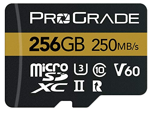 ProGrade Digital microSDXC UHS-II V60 GOLD 256GB プログレードデジタル インポート品