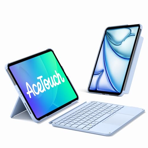 Inateck iPad A16 第11時人/第10時人用 軽さJIS日本語割りつける鍵盤入れもの iPad Air 11in M4 2026/M3 2025/M2 2024 Air第5/4時人10.9in Pro11in第4/3/2/1時人 横/縦置き 着脱式鍵盤 超高的確さタッチパッド積み上げる Type-C申し受ける式