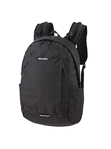 [デサント] リュックサック 再帰反射 PCポケット ボトルポケット 背面立体構造 18L ビジネスバック 通勤 通学 メンズ バックパック ユニセックス大人 DMASJA71 ブラック F｜Chack0605 9,968円