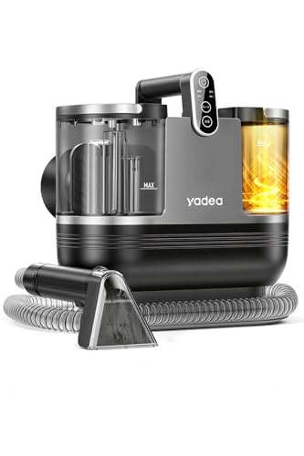 【60度お湯生成&times;15000Pa強力吸引】Yadea R6 クリーナー 加熱式 布洗浄機 染み抜き ソファクリーナー 絨毯クリーナー 水洗い 車用掃除機 スチーム バキュームクリーナーソファ洗浄｜Chack0605