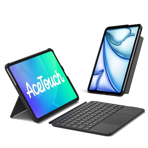 Inateck iPad A16 第11時人/第10時人用 軽さJIS日本語割りつける鍵盤入れもの iPad Air 11in M4 2026/M3 2025/M2 2024 Air第5/4時人10.9in Pro11in第4/3/2/1時人 横/縦置き 着脱式鍵盤 超高的確さタッチパッド積み上げる Type-C申し受ける式