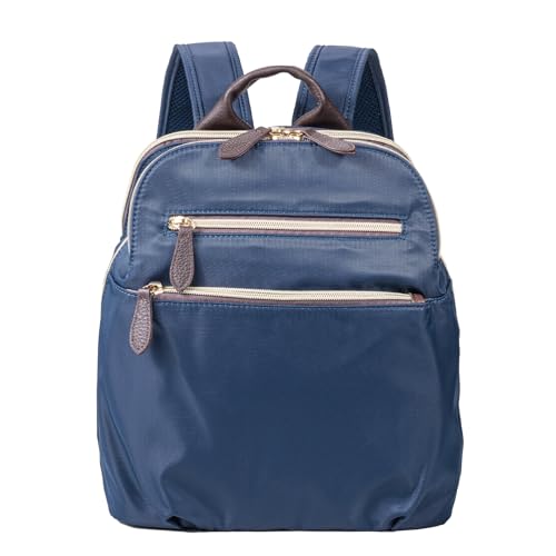 [IMAI BAG since 1977] イマイバッグ QUAY 足懸かり ナイロンｘ牛皮背嚢 本革 年がしら レディース背嚢 軽さ 牛皮 撥水 たわい無い 99373_e (米国海軍)