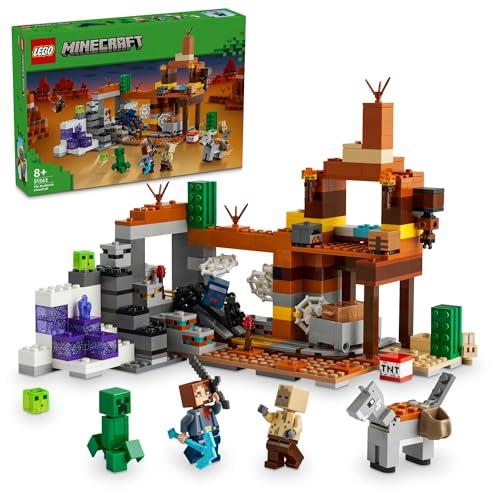 レゴ(LEGO) マイン手工芸品 荒蕪地の廃坑 手あそび 手あそび 生まれ落ちる日 差し上げ物 差しつかえる 御坊っちゃん お姉さん お子さん 8歳 9歳 10歳 小学生 マイクラ Minecraft グッズ 手合わせ 21263 その他-知育玩具・学習玩具-おもちゃ