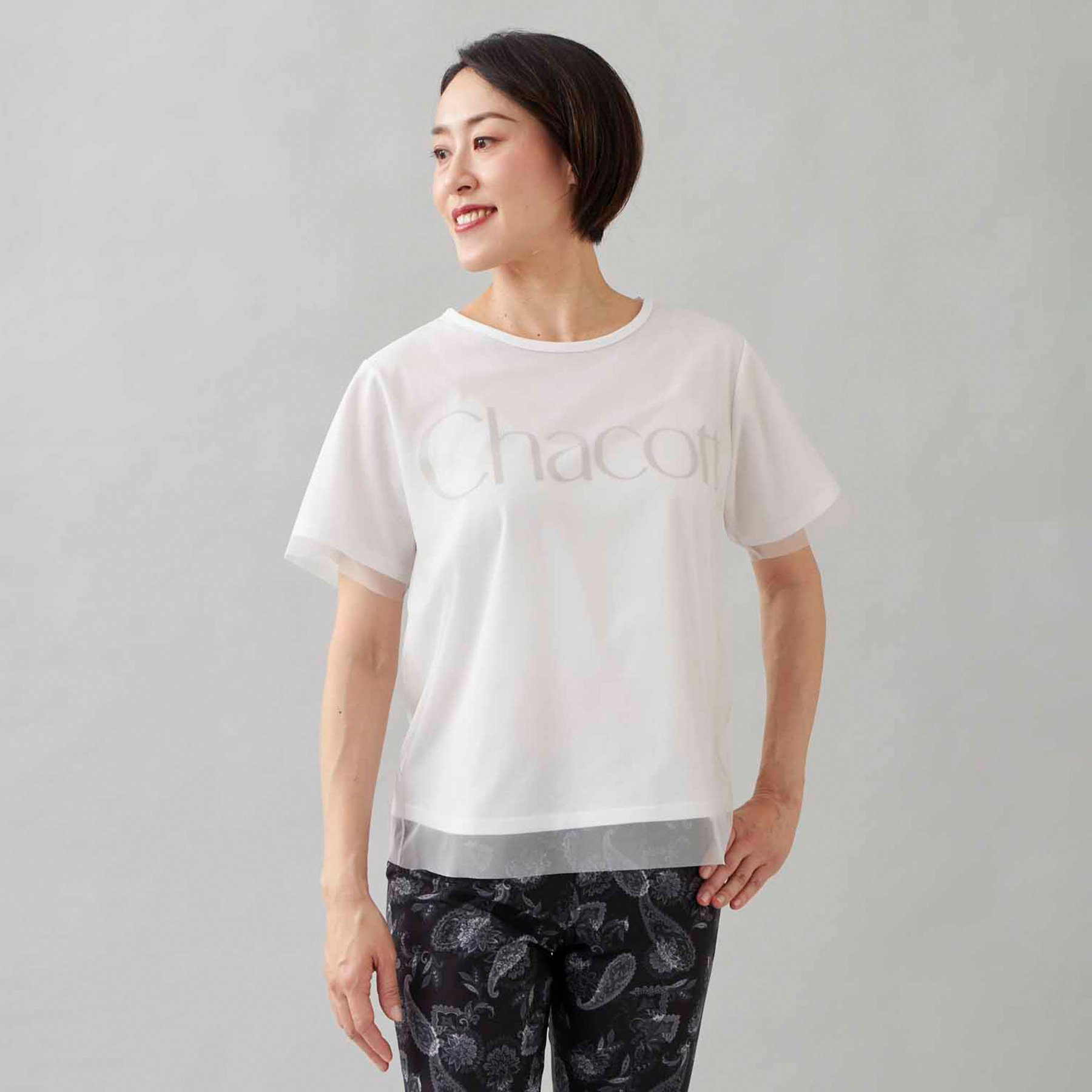 チャコット　Tシャツ 楽天市場】【チャコット 公式(chacott)】メッシュドライTシャツ