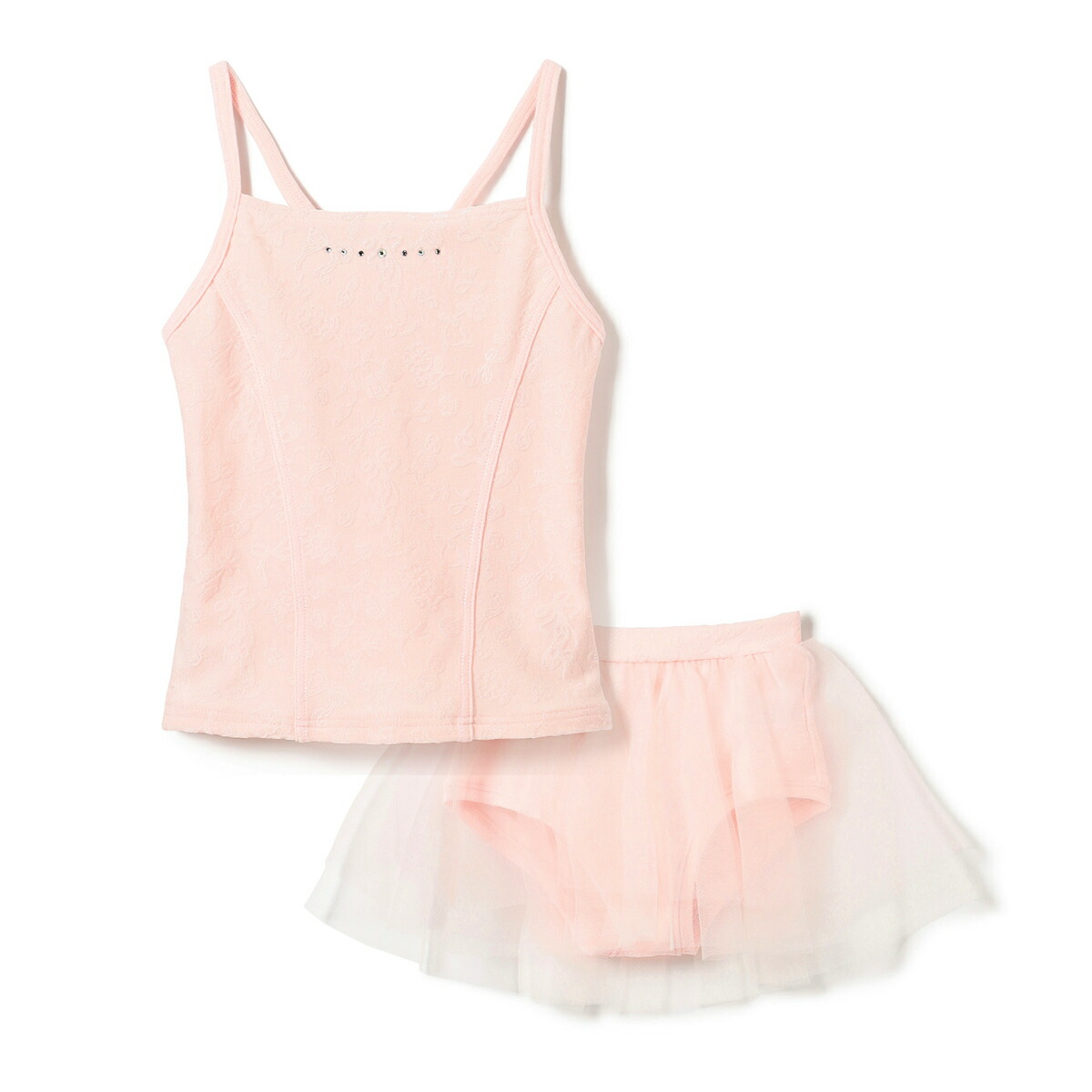 新品チャコット　スカート付きレオタード　110 バレエ はじめての1枚にもおすすめ】スカート付レオタード | チャコット