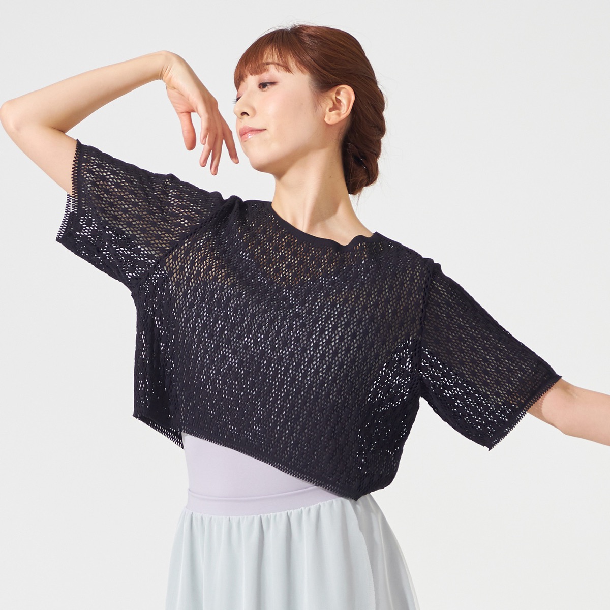 Chacott ノーソーイング M〜Lサイズ オレンジ 7部袖 Chacott ノーソーイング M〜Lサイズ オレンジ 7部袖 ノー