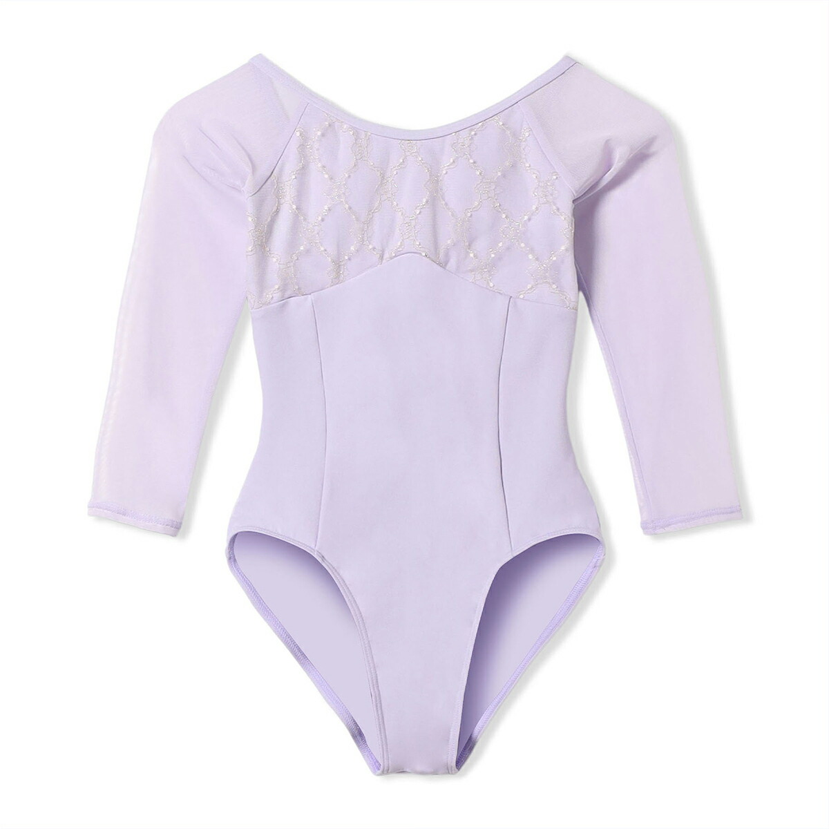 楽天市場】【チャコット 公式(chacott)】丸首7分袖レオタード