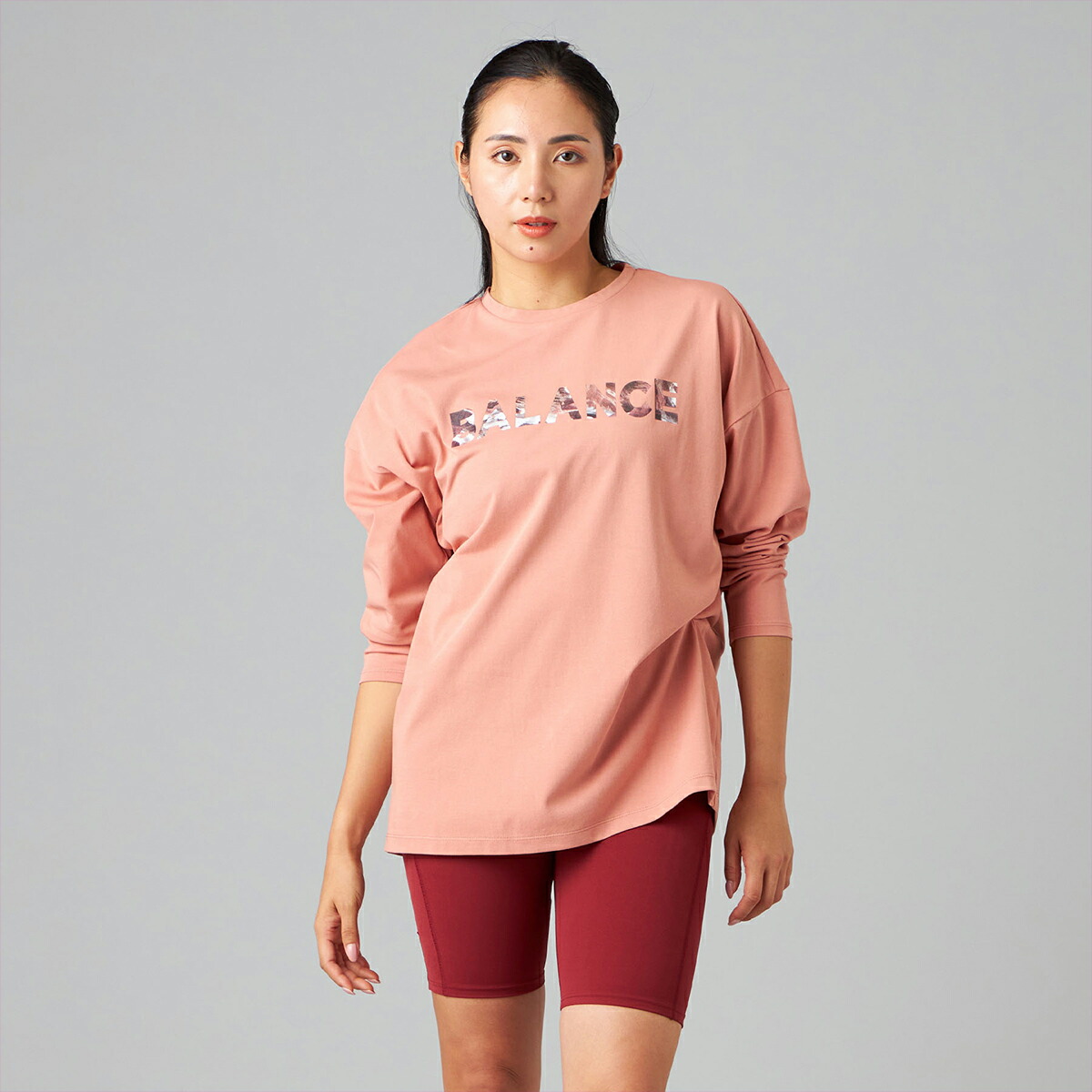 チャコット Nelaライン Tシャツ ベージュ ◎【Nela ライン】Tシャツ