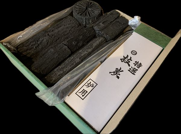 楽天市場】〇【茶器/茶道具 お炭】 茶道炭 風炉用 組炭 （くぬぎ炭/菊