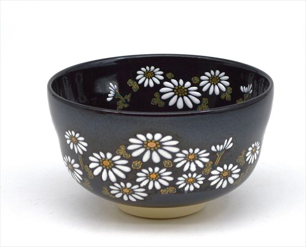 楽天市場】茶碗 黒仁清 武蔵野 宮地英香作（化粧箱） : 茶道具商 左座園