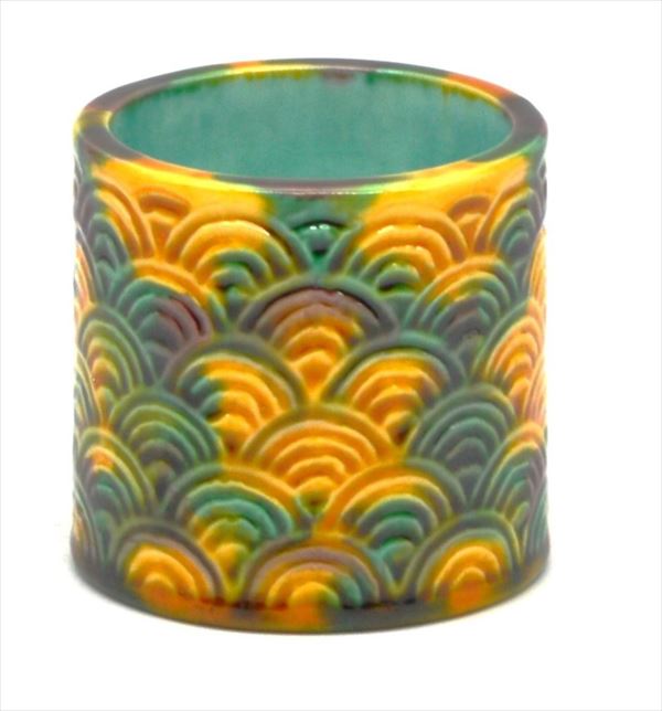 楽天市場】【茶道具】【送料無料】青磁夜学蓋置加賀瑞山作（共箱