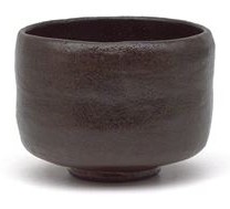初釜 茶会 茶碗 「利休」長次郎写 佐々木昭楽作（桐箱）