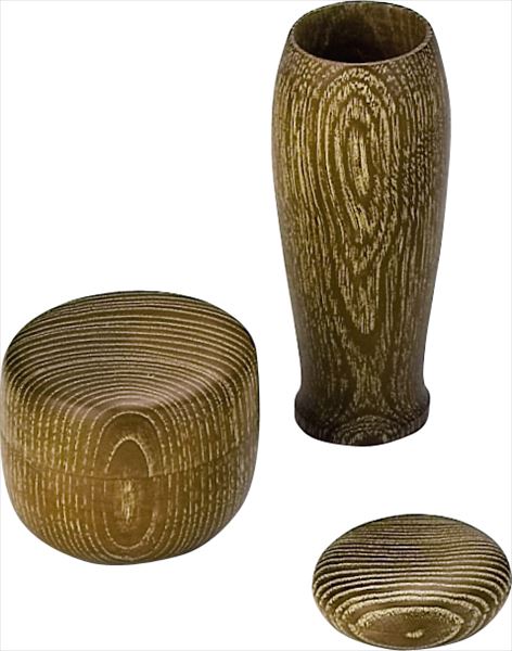 楽天市場】香合・茶筅立・棗の木地 三点セット（素材として） : 京都