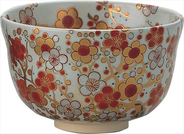 楽天市場】茶碗 金地 光琳梅 宮地英香作 茶道具 茶道 琳派写し 紅白梅