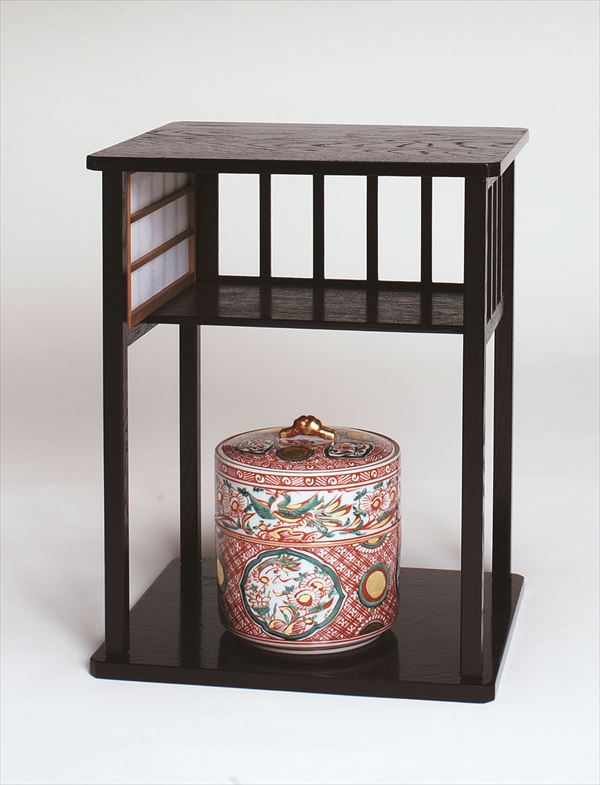 楽天市場】大口水指 溜塗 海松貝蒔絵 惺斎好写 塚本規義作（桐箱