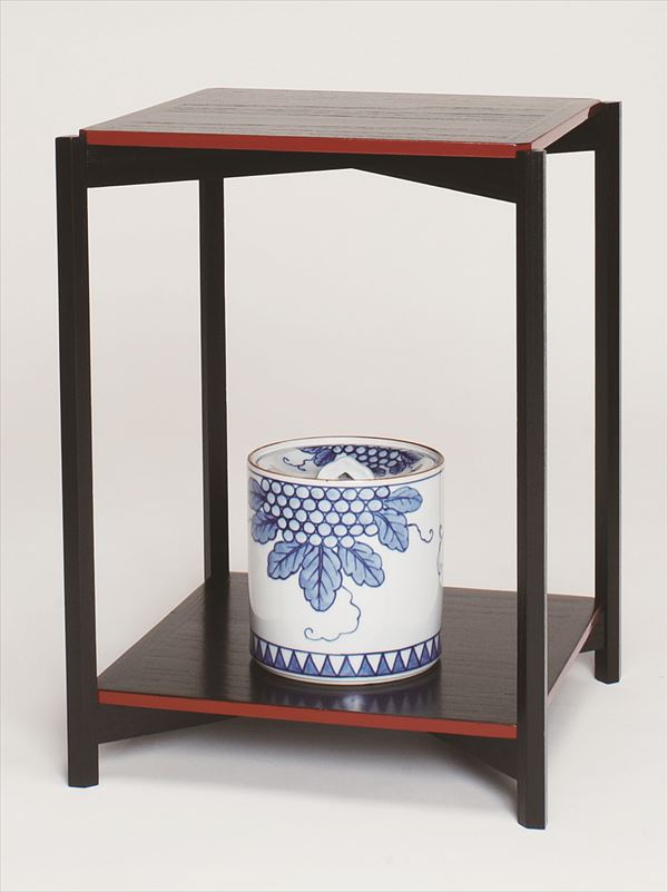 楽天市場】扇面棚 而妙斎好写 中村宗悦作 ※水指別売り : 茶道具商 左座園