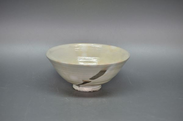 楽天市場】編笠茶碗 刷毛目 中村与平作（化粧箱） : 茶道具商 左座園