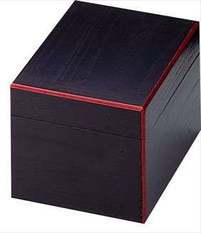 楽天市場】【茶道具】利休型 腰黒薬罐口蓋付 一政堂（桐箱） : にし