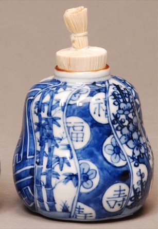 茶箱 振出 祥瑞 捻 昭阿弥作(化粧箱)|茶道具商 左座園