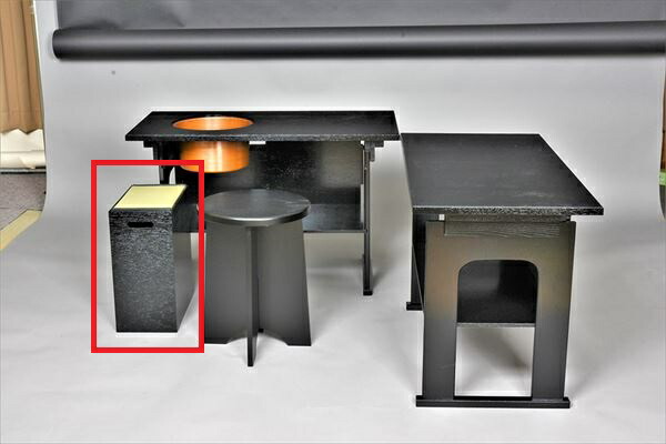 楽天市場】日本製【茶道具・立礼棚】 喫架 （きっか） 止金具付き 立礼