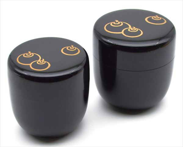 楽天市場】【茶道具/なつめ茶器】玉の絵中棗 吸江斎好写 翁春作 共箱