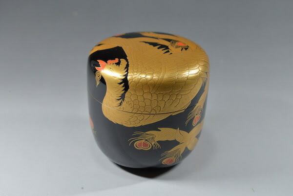 即中斎好写 鳳凰蒔絵大棗