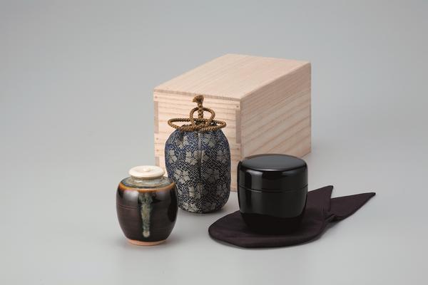 楽天市場】茶道具 大津袋 縮緬 茶通箱 中棗 抹茶 裏千家 抹茶 濃