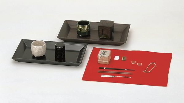 楽天市場】桑 香盆セット（香たどん付） : 茶道具・抹茶・八女茶