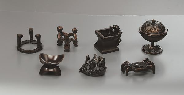 楽天市場】唐銅七種蓋置 : 茶道具商 左座園