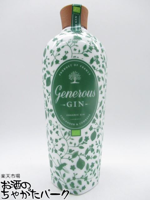 ジェネラス ジン オーガニック グリーンラベル 44度 700ml 6,850円