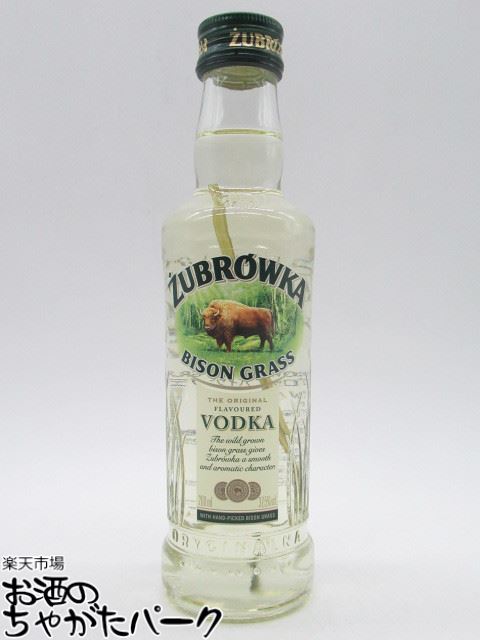 楽天市場】ズブロッカ ウォッカ ミニチュア 50ml 37.5度 バイソン