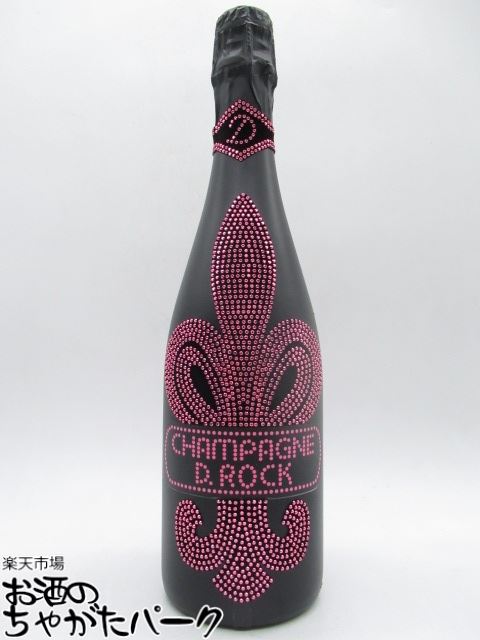 楽天市場】【正規品D.ROCKシャンパン】光るボトル ピンク クリスタル