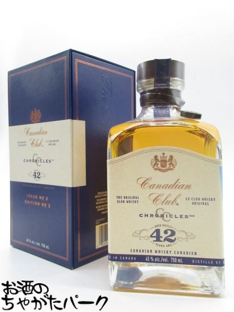 【マラソン期間中エントリーでポイント10倍！】カナディアンクラブ クロニクルズ 42年 並行品 45度 750ml