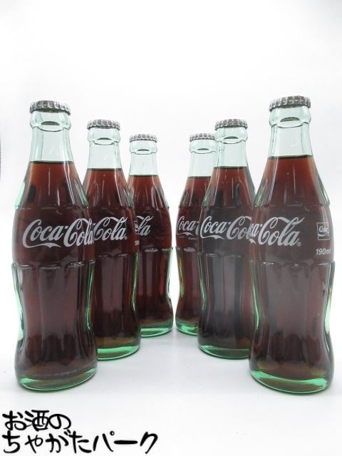 楽天市場】コカ・コーラ 瓶 190ml×6本 割材 cocacola 送料無料